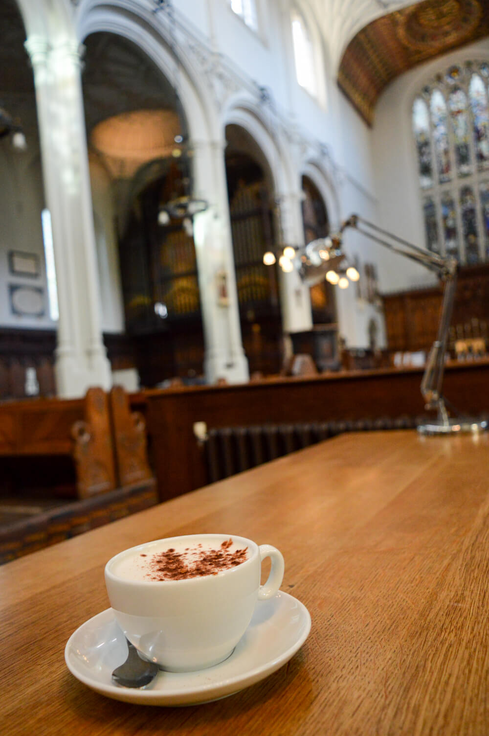 Host Cafe at St Mary Aldermary church, City of London