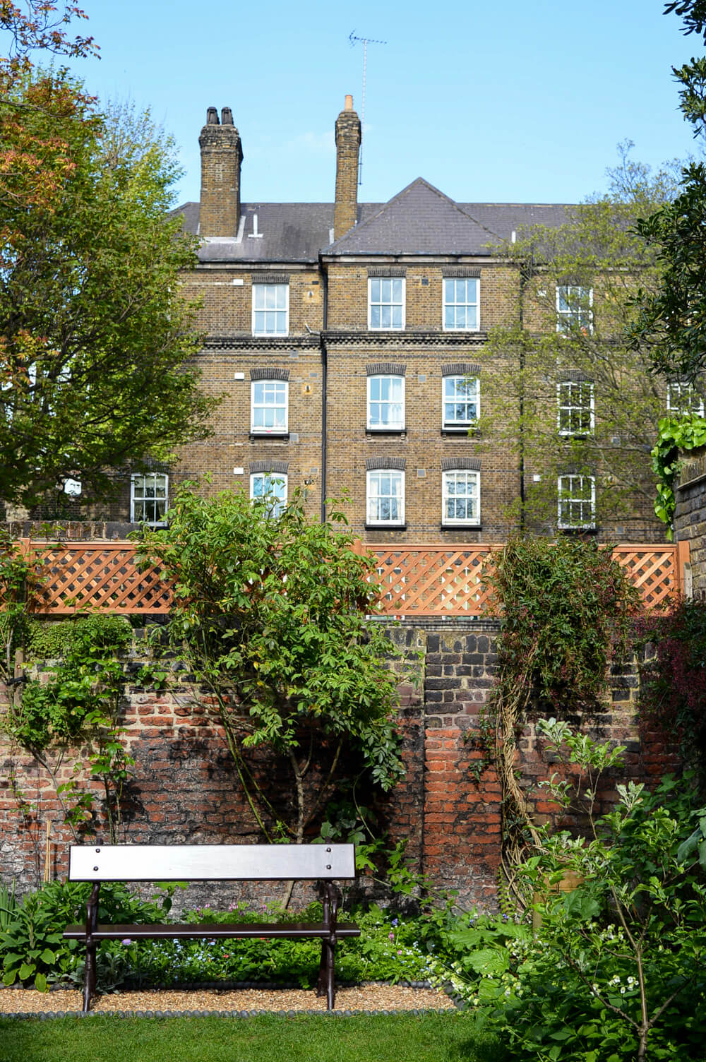 Garden of Carlyle's House, Chelsea, London